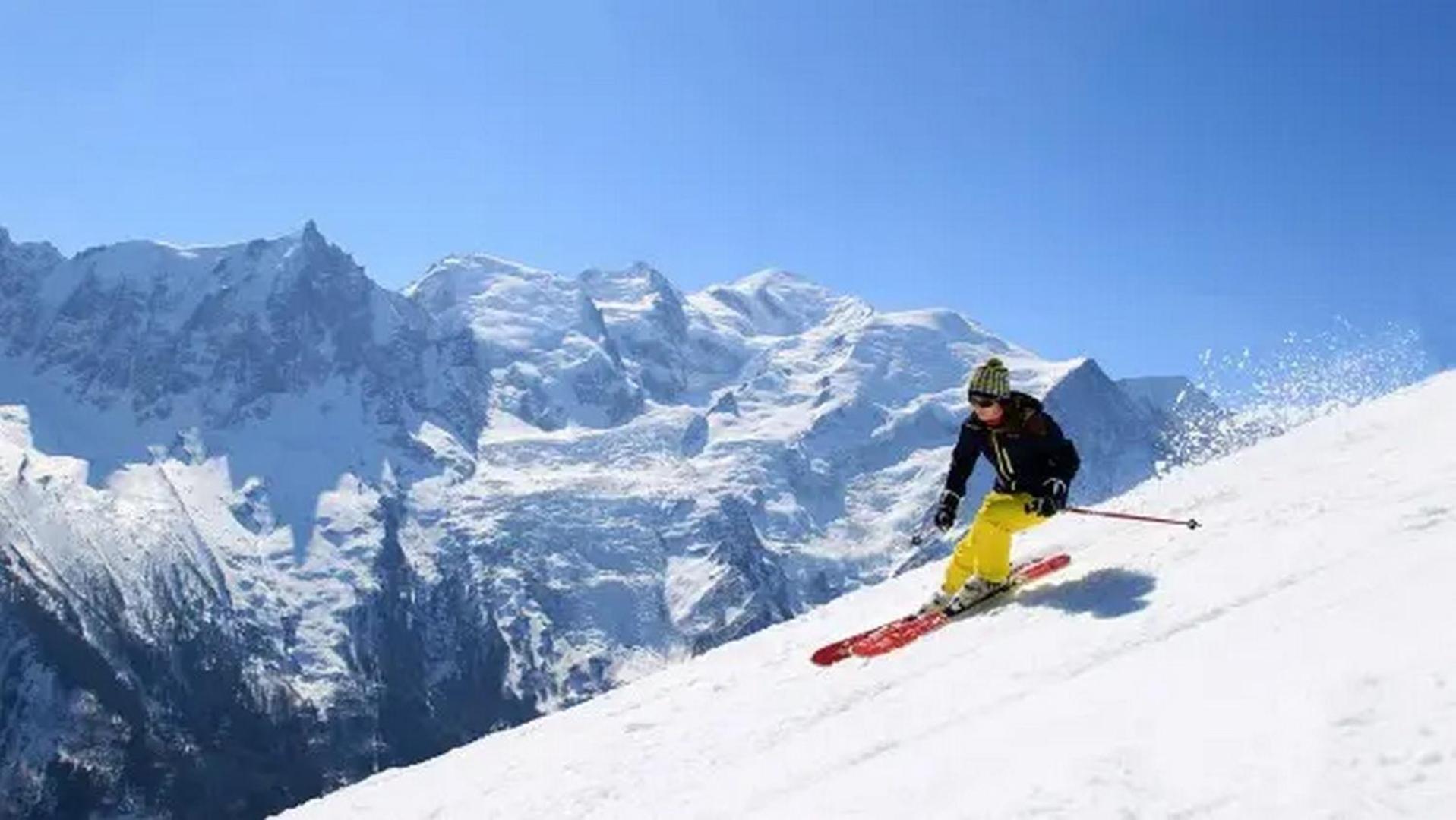 Apartment With Terrace Gentianes 1 Centre Chamonix By Aiguille Du Midi Bagian luar foto